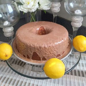 Chocolate Glaze 7up Pound Cake