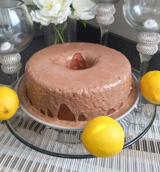 Chocolate Glaze 7up Pound Cake
